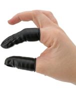 CleanPro FC610-L Static Dissipative Finger Cots, Large, Black