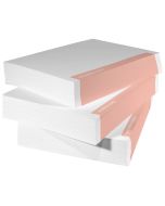 ESD-Safe Cleanroom Paper, White with Pink Stripes, 8.5" x 11", 500 Sheets