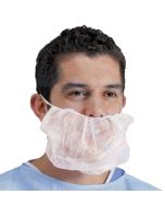 CleanPro® 40006W Disposable Beard Cover, White