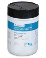 FG Clean Wipes 6-LS991-685 Presaturated Hydroentangled Polycellulose Cleanroom Wipes, 99% IPA, 6" x 8.5"