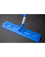 Foamtec FT416D PharmaMOP® Aluminum Mop Handle with Lever Lock & 16" Frame, 36"-61" Long