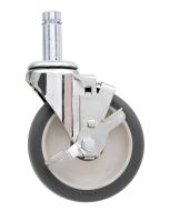 Metro 5MPB Standard Dry App. Polyurethane Caster, Braking - 300 lb. Capacity, 5"