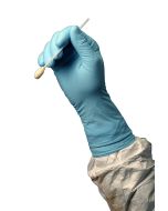 TechNiGlove TN1000B 5 Mil Nitrile Cleanroom Gloves, Blue