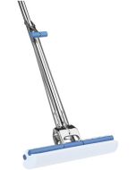 Roll-O-Matic® Original Sponge Roller Mop with 72" Stainless Steel Handle, for 14" Heads