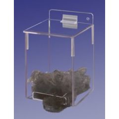 AK, LTD. AK-269 Acrylic Hairnet Dispenser, 4.5" x 4.75" x 7"