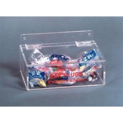 AK, LTD. AK-308 Acrylic Ear Plug Holder with Lid, 6.75" x 9" x 3.5"