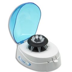 Benchmark Scientific C1008-B MyFuge™12 Mini Centrifuge with Blue Lid, 100-240V