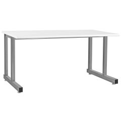 BenchPro™ Dewey Series Stainless Steel Cantilevered Workbench with Cleanroom Laminate