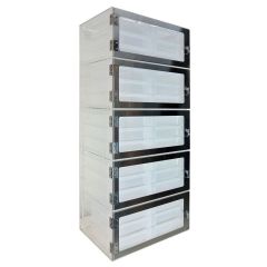 CleanPro Drawer Storage Desiccator Cabinet with Clear Acrylic - Closed