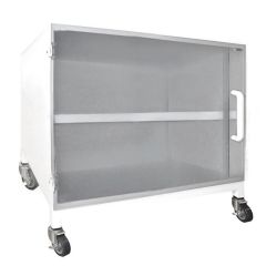 CleanPro® Polypropylene Storage Cabinet with Static Dissipative Doors