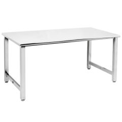 CleanPro™ Electropolished Stainless Steel Cleanroom Workbench with Solid Top