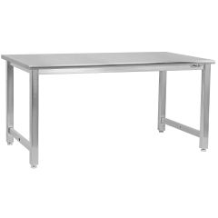 CleanPro™ Stainless Steel Cleanroom Workbench with Solid Top