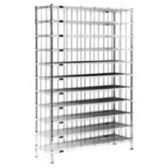 Eagle 14"x60" Shoe Rack, Chrome