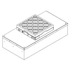 Envirco 64125-001 20" x 20" x 2" MERV8 Pleated Prefilter