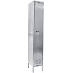 Hallowell 1-Tier Stainless Steel Lockers - Single Locker