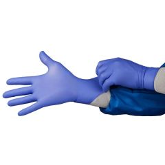 Hourglass 1750 HandPRO ESD-Safe Nitrile Controlled Environment Gloves, Blue, 9" (Case of 2,000)