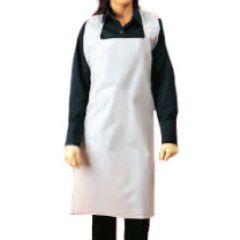 Keystone AP-PE-BX-MED 1.5 Mil Polyethylene Apron, White, 28" x 46"