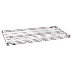 Metro 1424NK4 Super Erecta® Metroseal Gray Wire Shelf, 14" x 24"