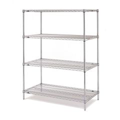 Metro Chrome Wire Shelving Rack