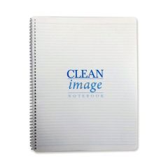 Purus PNB CI 5.5X8.5 2220-L Spiral-Bound College Ruled Cleanroom Notebook, White, 5.5" x 8.5"