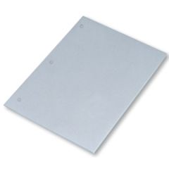 Texwipe TX5816 TexWrite™ 22lb. Cellulose/Polymer 3-Hole Punched Cleanroom Paper, Blue, 8.5" x 11"