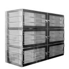 CleanPro Drawer Storage Desiccator Cabinet with Clear Acrylic - Closed