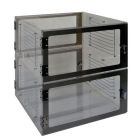 CleanPro Pass-Through Desiccator Cabinet with Clear Acrylic or Static Dissipative PVC