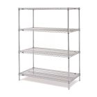 Metro Chrome Wire Shelving Rack