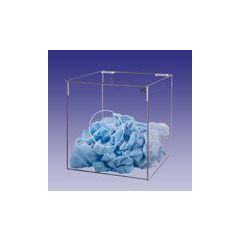 AK, LTD. AK-262 Acrylic Bootie/Bouffant Cap Dispenser, 10" x 10" x 10"