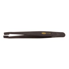 Aven Tools 18529 35A Plastic Tweezers with Straight, Broad, Flat Tips, 4.5" OAL