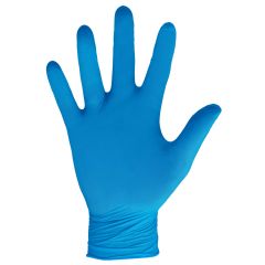 CleanPro Powder-Free 4 Mil Nitrile Gloves, Blue, 9"