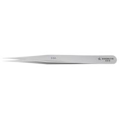 Excelta 3-SA Three Star 4.75" Straight Very Fine Point Anti-Magnetic Tweezer