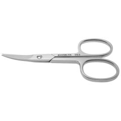 Excelta 363 &#9733;&#9733;&#9733;&#9733; Medical-Grade Scissors with 17&deg; Curved, Round, Fine Blades, 3.75" OAL