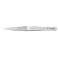 Excelta 3C-CO Five Star 4.25" Straight Very Fine Point Cobalt Forcep Tweezers