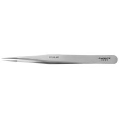 Excelta 3C-SA-MP &#9733;&#9733;&#9733;&#9733; Precision Neverust&reg; Stainless Steel with Mirror Polished Inside Edges & Straight, Very Fine, Pointed Tips