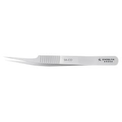 Excelta 5A-CO Five Star 4.50" Offset High Precision Point Cobalt Forcep Tweezer