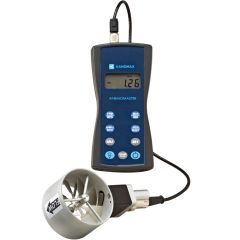 Kanomax 6822-S Anemomaster&trade; Rotating Vane Anemometer for Velocity/Volume, Includes 1.00" Vane Probe