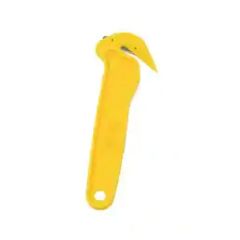 Micronova BC-02IR Sterile Hook-Style Bag Cutter, Yellow (Case of 50)