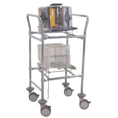 Palbam Class 1-PFC FOUP Wafer Transport Cart with 1 Nest for 300mm Wafers, 23" x 29" x 49"