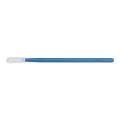 Teknipure TKS600MN TekniSwab Nonwoven Microfiber Cleanroom Swabs with Double Layer, Small Head & Blue Polypropylene Handle, 2.76" OAL (Case of 2,500)