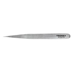 Tronex 00SACH Swiss-Made Strong Body Polished Stainless Steel Tweezers with Fine Tips 