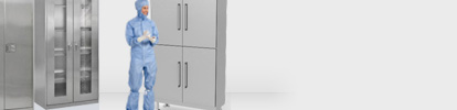 Cleanroom Garment Storage Cabinet