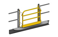 Mezzanine Lift-Out Safety Gate