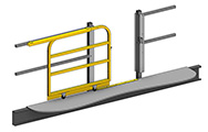 Mezzanine Sliding Gate