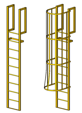 Mezzanine Ladders